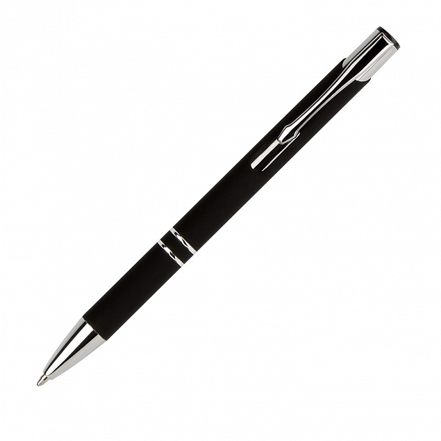 Подарочный набор Portobello/Rain черный (Ежедневник недат А5, Ручка) с логотипом в Самаре заказать по выгодной цене в кибермаркете AvroraStore