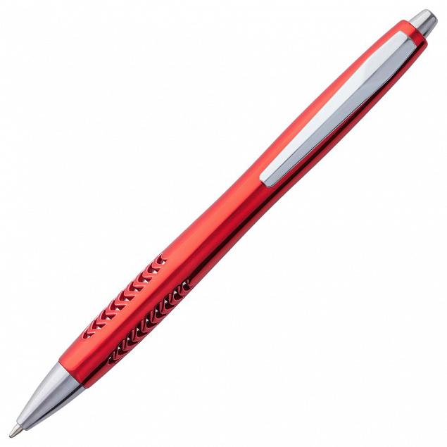 Ручка шариковая Barracuda, красная с логотипом в Самаре заказать по выгодной цене в кибермаркете AvroraStore