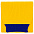 Шарф Snappy, бирюзовый с синим с логотипом в Самаре заказать по выгодной цене в кибермаркете AvroraStore
