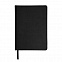 Ежедневник недатированный Anderson, А5,  черный, белый блок с логотипом в Самаре заказать по выгодной цене в кибермаркете AvroraStore