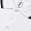 Рубашка поло мужская с контрастной отделкой Practice 270, белый/темно-синий с логотипом в Самаре заказать по выгодной цене в кибермаркете AvroraStore