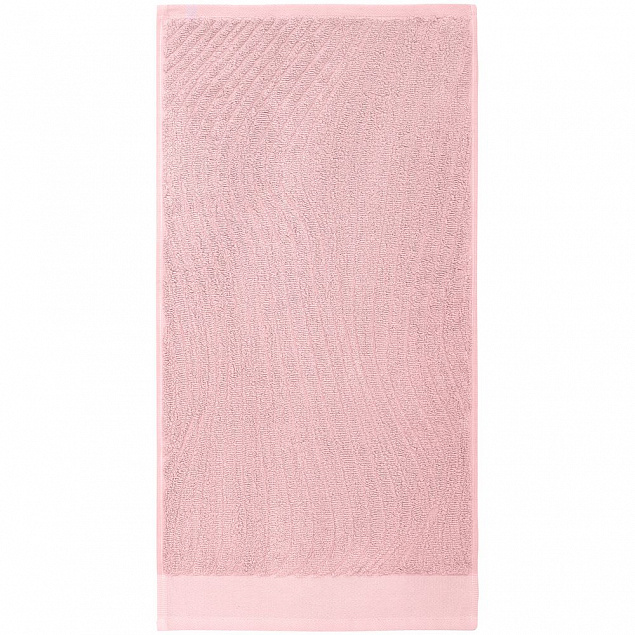 Полотенце New Wave, малое, розовое с логотипом в Самаре заказать по выгодной цене в кибермаркете AvroraStore