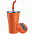 Термостакан Sapporo, оранжевый с логотипом в Самаре заказать по выгодной цене в кибермаркете AvroraStore