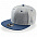 Бейсболка "FADER ", 6 клиньев, плоский козырек, застежка ПВХ с логотипом в Самаре заказать по выгодной цене в кибермаркете AvroraStore