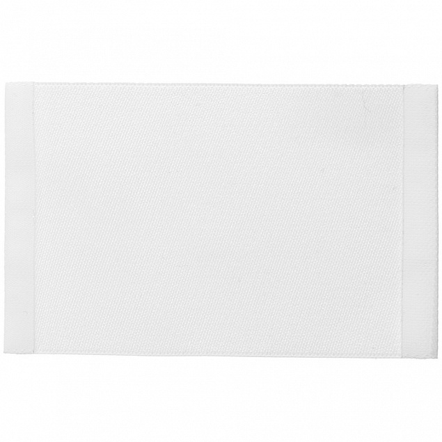 Лейбл тканевый Epsilon, XL, белый с логотипом в Самаре заказать по выгодной цене в кибермаркете AvroraStore