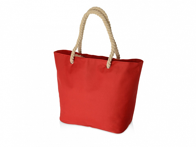 Пляжная сумка Seaside, красный с логотипом в Самаре заказать по выгодной цене в кибермаркете AvroraStore