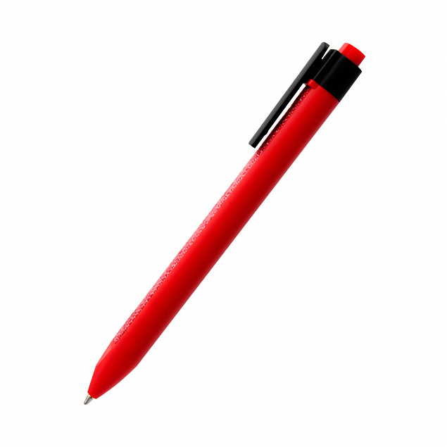 Ручка шариковая Kan - Красный PP с логотипом в Самаре заказать по выгодной цене в кибермаркете AvroraStore