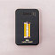 Универсальный аккумулятор OMG Flash 5 (5000 мАч) с подсветкой и soft touch, черный, 9,8х6.3х1,3 см с логотипом в Самаре заказать по выгодной цене в кибермаркете AvroraStore