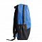 Рюкзак PULL, синий/чёрный, 45 x 28 x 11 см, 100% полиэстер 300D+600D с логотипом в Самаре заказать по выгодной цене в кибермаркете AvroraStore