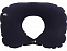 Подушка под шею с помпой Push, синий с логотипом в Самаре заказать по выгодной цене в кибермаркете AvroraStore