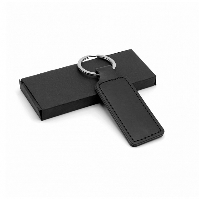 Брелок HORS в подарочной упаковке - Черный AA с логотипом в Самаре заказать по выгодной цене в кибермаркете AvroraStore