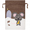 Мешок для подарков Noel, с мышкой с логотипом в Самаре заказать по выгодной цене в кибермаркете AvroraStore