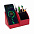 Настольный органайзер Prestige c беспроводной зарядкой - Черный AA с логотипом в Самаре заказать по выгодной цене в кибермаркете AvroraStore