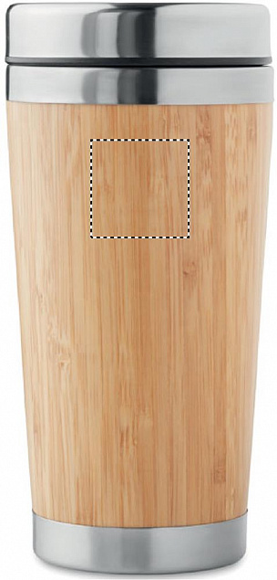 Термокружка с бамбуком с логотипом в Самаре заказать по выгодной цене в кибермаркете AvroraStore