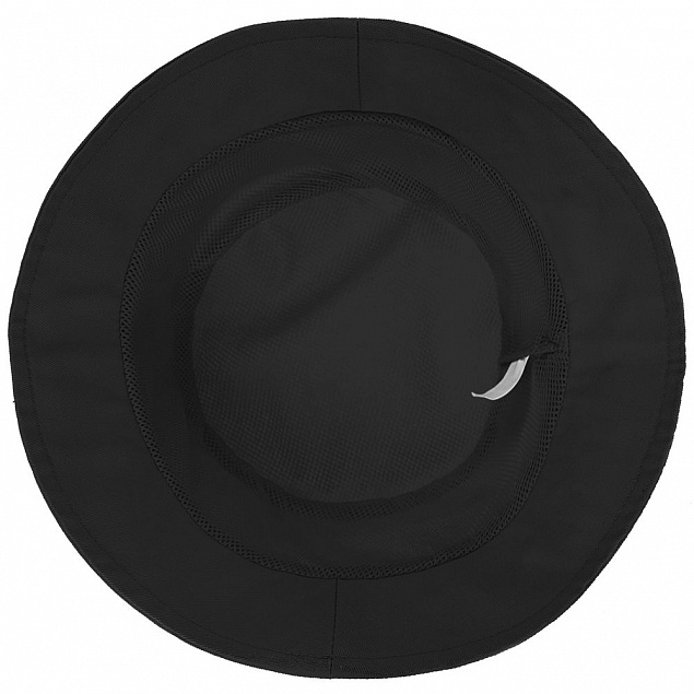 Панама Vento, черная с логотипом в Самаре заказать по выгодной цене в кибермаркете AvroraStore