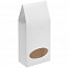 Коробка с окном English Breakfast, белая с логотипом в Самаре заказать по выгодной цене в кибермаркете AvroraStore