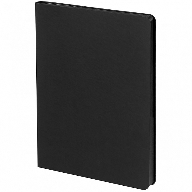 Блокнот Flex Shall, черный с логотипом в Самаре заказать по выгодной цене в кибермаркете AvroraStore