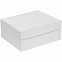 Коробка Satin, большая, белая с логотипом в Самаре заказать по выгодной цене в кибермаркете AvroraStore
