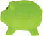 Копилка "Свинка" с логотипом в Самаре заказать по выгодной цене в кибермаркете AvroraStore