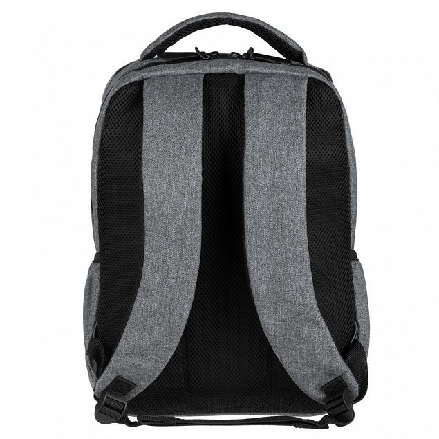 Рюкзак для ноутбука Burst, серый с логотипом в Самаре заказать по выгодной цене в кибермаркете AvroraStore