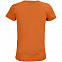 Футболка женская Pioneer Women, оранжевая с логотипом в Самаре заказать по выгодной цене в кибермаркете AvroraStore