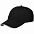 Бейсболка Canopy, серая с черным кантом с логотипом в Самаре заказать по выгодной цене в кибермаркете AvroraStore