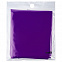 Дождевик-плащ CloudTime, фиолетовый с логотипом в Самаре заказать по выгодной цене в кибермаркете AvroraStore