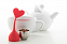 Ситечко-заварник для чая, сердце с логотипом в Самаре заказать по выгодной цене в кибермаркете AvroraStore