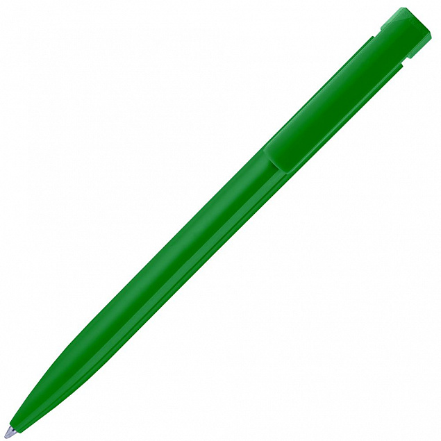 Ручка шариковая Liberty Polished, зеленая с логотипом в Самаре заказать по выгодной цене в кибермаркете AvroraStore