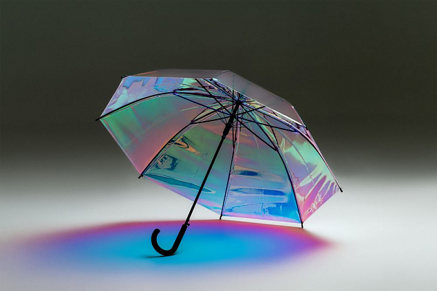 Зонт-трость Glare Flare с логотипом в Самаре заказать по выгодной цене в кибермаркете AvroraStore