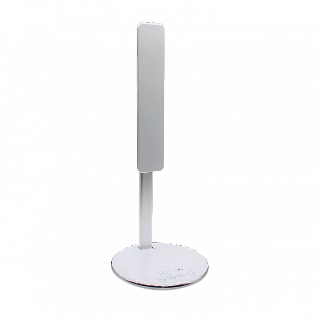 Настольная лампа Starklight с беспроводной зарядкой (белый) с логотипом в Самаре заказать по выгодной цене в кибермаркете AvroraStore
