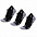 Набор из 3 пар спортивных женских носков Monterno Sport, белый с логотипом в Самаре заказать по выгодной цене в кибермаркете AvroraStore