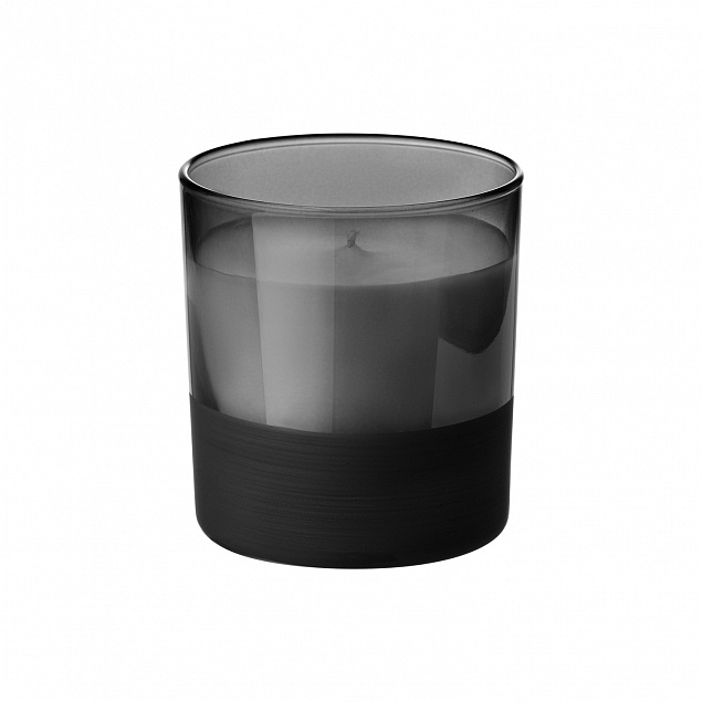 Ароматическая свеча, Black Edition, черная с логотипом в Самаре заказать по выгодной цене в кибермаркете AvroraStore