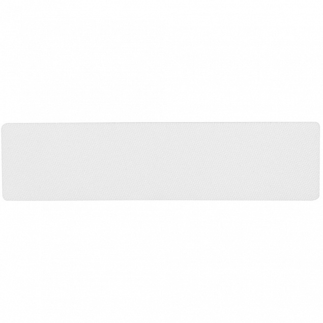 Наклейка тканевая Lunga, S, белая с логотипом в Самаре заказать по выгодной цене в кибермаркете AvroraStore