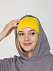 Шапка HeadOn ver.2, желтая с логотипом в Самаре заказать по выгодной цене в кибермаркете AvroraStore