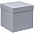Коробка Cube L, серая с логотипом в Самаре заказать по выгодной цене в кибермаркете AvroraStore