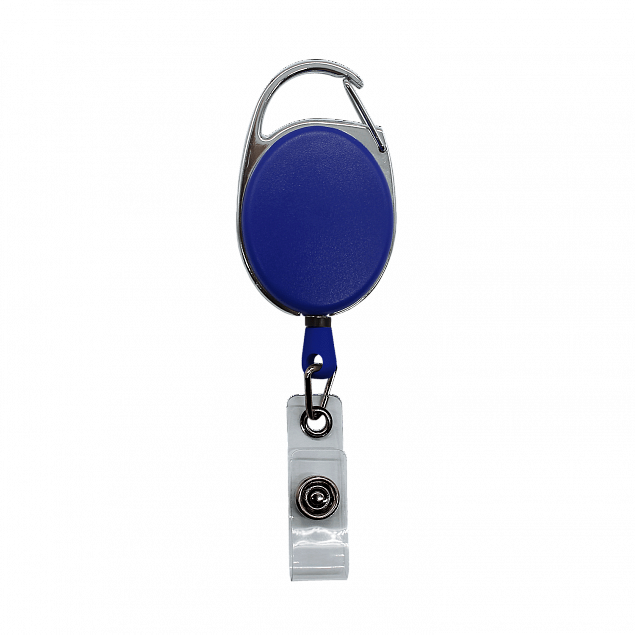Ретрактор 4hand premium (синий) с логотипом в Самаре заказать по выгодной цене в кибермаркете AvroraStore
