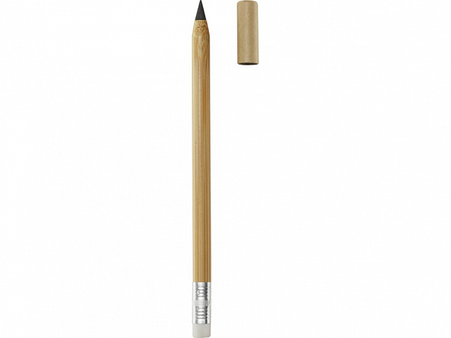 Вечный карандаш «Krajono» бамбуковый с логотипом в Самаре заказать по выгодной цене в кибермаркете AvroraStore