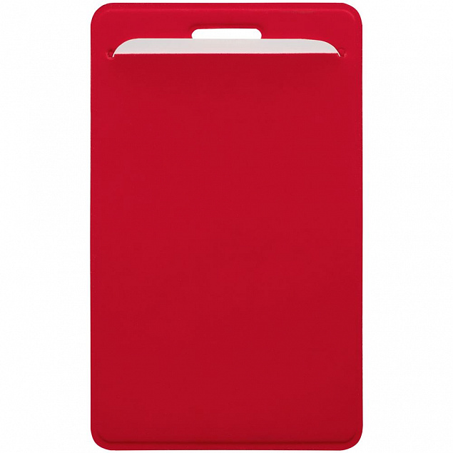 Чехол для пропуска Dorset, красный с логотипом в Самаре заказать по выгодной цене в кибермаркете AvroraStore