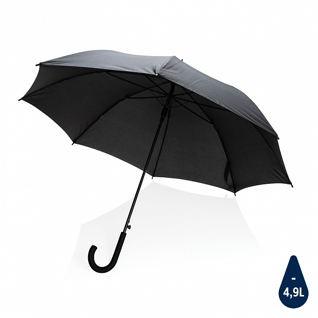 Автоматический зонт-трость Impact из RPET AWARE™, 23" с логотипом в Самаре заказать по выгодной цене в кибермаркете AvroraStore