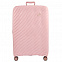 Чемодан Victoria L, розовый с логотипом в Самаре заказать по выгодной цене в кибермаркете AvroraStore