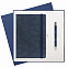 Подарочный набор Portobello/Nuba BtoBook синий (Ежедневник недат А5, Ручка) с логотипом в Самаре заказать по выгодной цене в кибермаркете AvroraStore