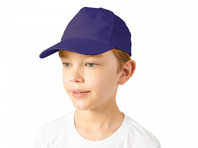 Бейсболка Memphis детская, классический синий с логотипом в Самаре заказать по выгодной цене в кибермаркете AvroraStore