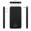 Внешний аккумулятор Bplanner Power 1 ST, софт-тач, 5000 mAh (черный) с логотипом в Самаре заказать по выгодной цене в кибермаркете AvroraStore