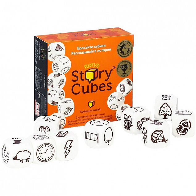 Игра «Кубики историй. Original» с логотипом в Самаре заказать по выгодной цене в кибермаркете AvroraStore