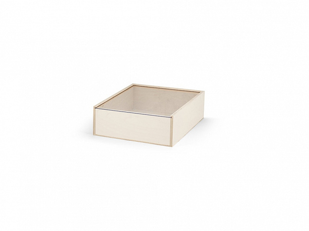Деревянная коробка «BOXIE CLEAR S» с логотипом в Самаре заказать по выгодной цене в кибермаркете AvroraStore