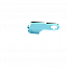 Клипса для флешки Designer Бирюзовый с логотипом в Самаре заказать по выгодной цене в кибермаркете AvroraStore