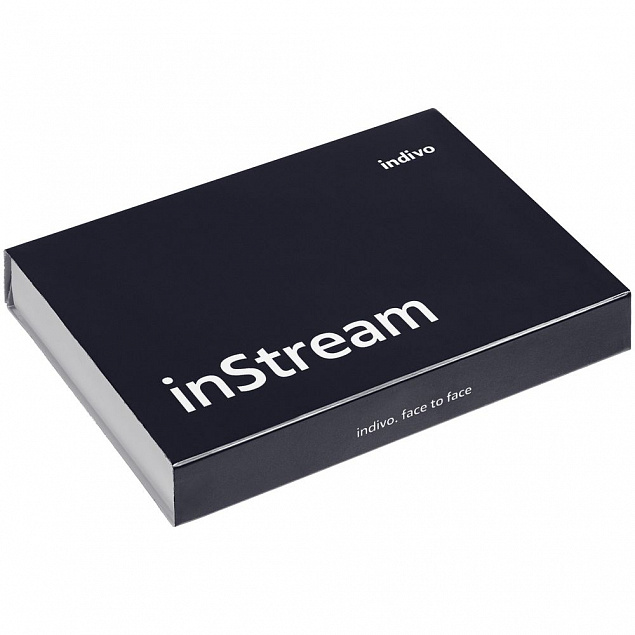 Чехол для карточек inStream, серый с логотипом в Самаре заказать по выгодной цене в кибермаркете AvroraStore