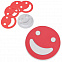 Набор подставок под кружку "Улыбнись!" (4шт.) с логотипом в Самаре заказать по выгодной цене в кибермаркете AvroraStore