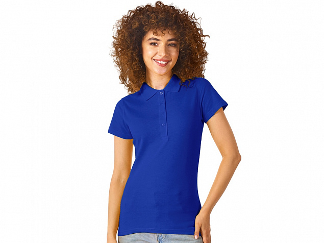 Рубашка поло «First 2.0» женская с логотипом в Самаре заказать по выгодной цене в кибермаркете AvroraStore
